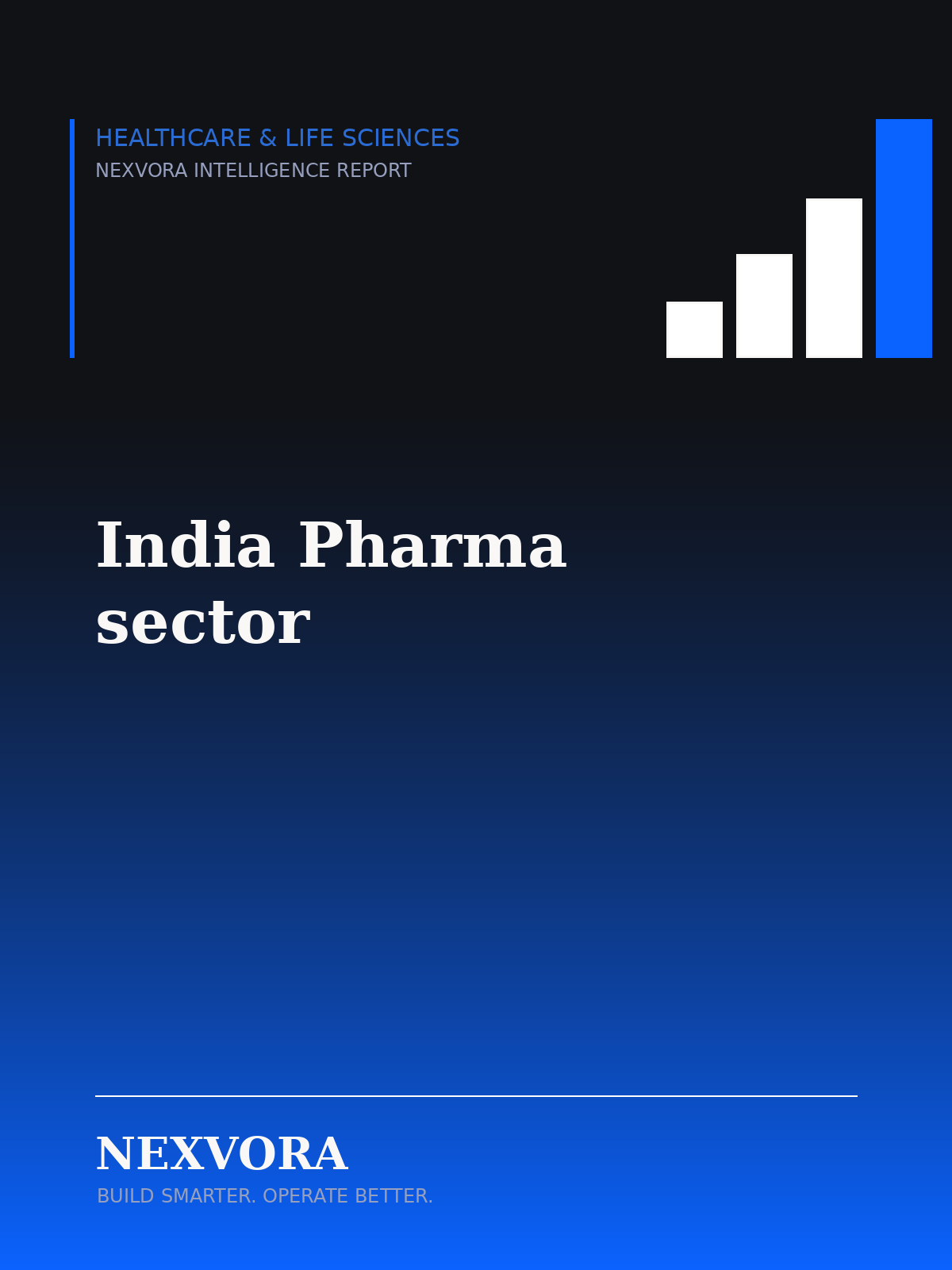 India Pharmaceutical Sector — Intelligence Report